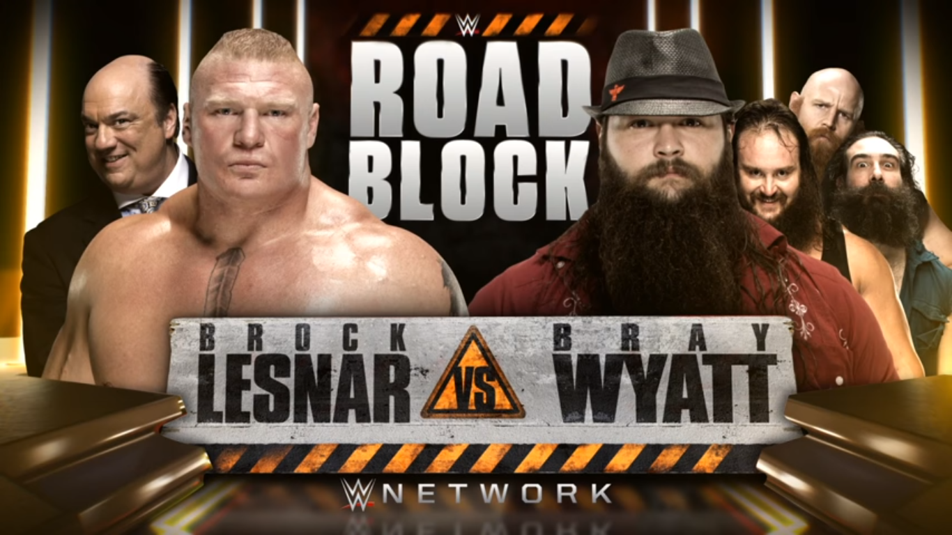 Brock Lesnar vs. Bray Wyatt - WWE Roadblock