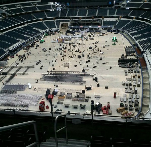 WrestleMania 32 Set AT&T Stadium