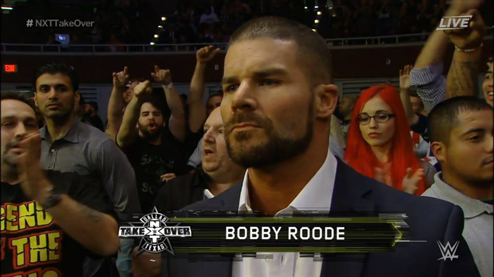 Bobby Roode Appears At NXT Takeover Dallas