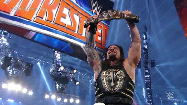 Roman Reigns Captures WWE World Heavyweight Championship for the 3rd time at WrestleMania 32