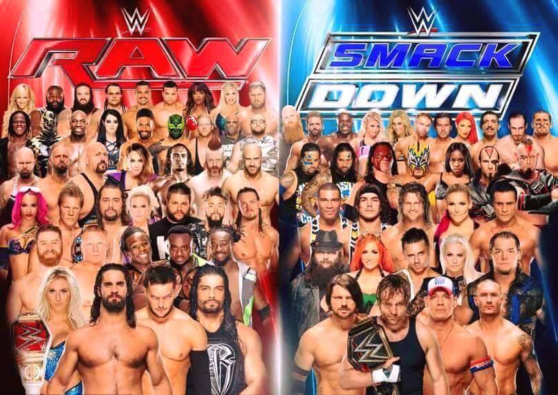 Complete Raw & SmackDown Live Rosters After WWE Draft 2016