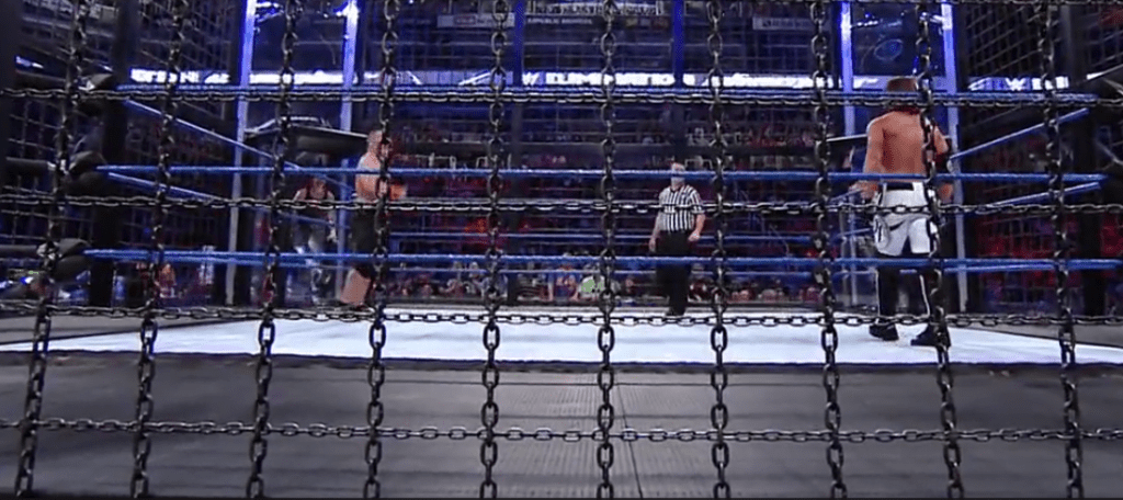 Elimination Chamber 2017 Outside Base Padding