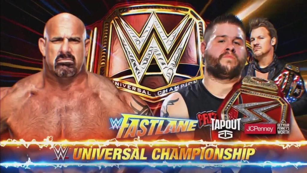 Goldberg vs. Kevin Owens - WWE Universal Championship Match At FastLane 2017