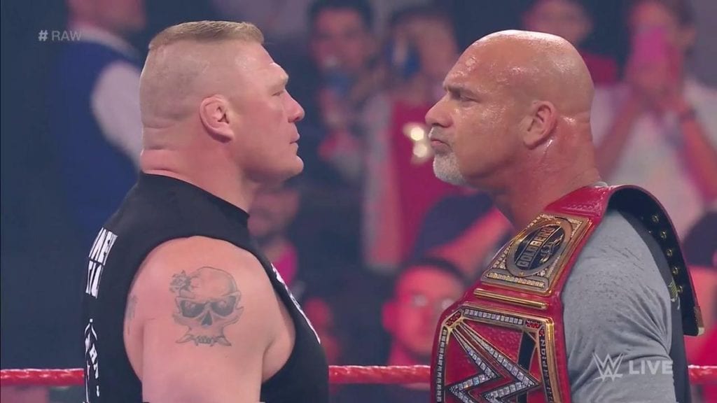 Brock Lesnar vs. Goldberg - WWE Universal Championship at WrestleMania 33