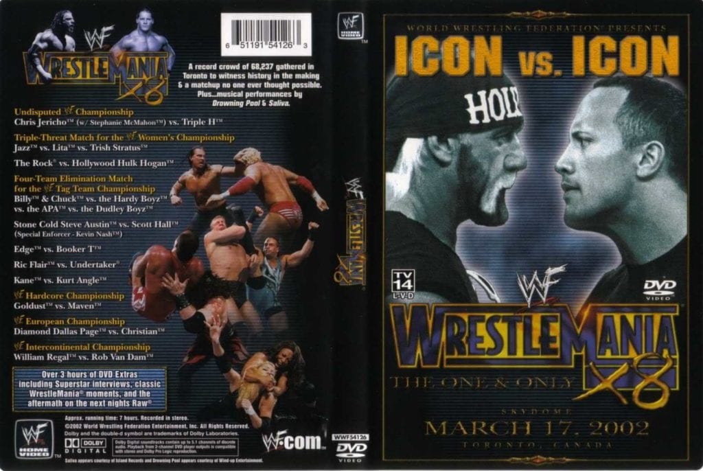 WrestleMania 18 DVD Cover