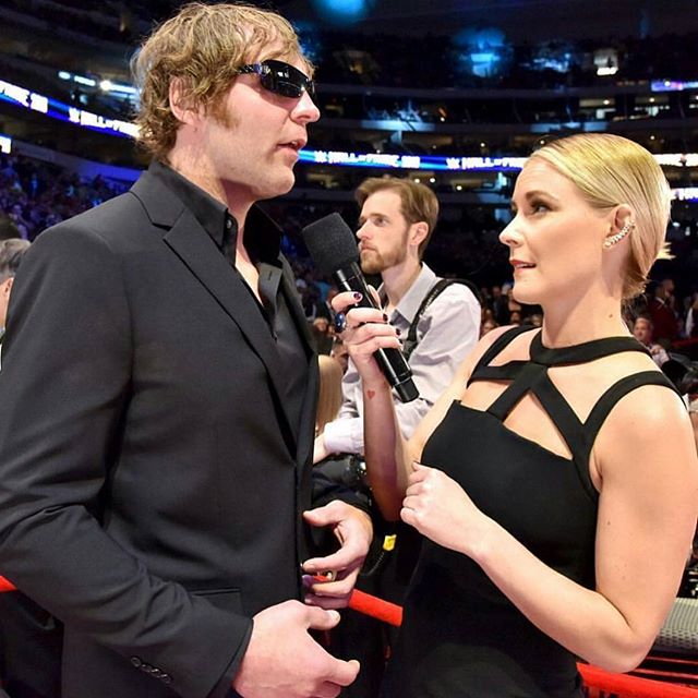 Dean Ambrose and Renee Young are married to each other now - Dean Ambrose & Renee Young tie the knot