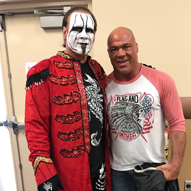 Kurt Angle Calls Sting The Greatest Of All Time
