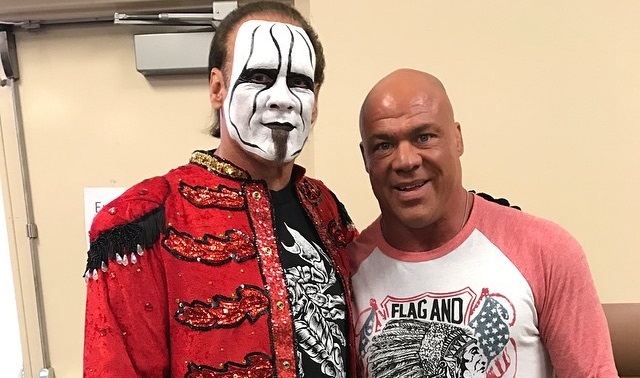 Image result for sting v kurt angle