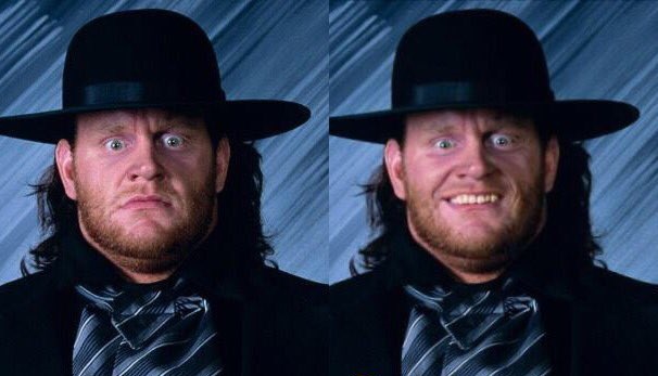 The Undertaker smiling pic - 1