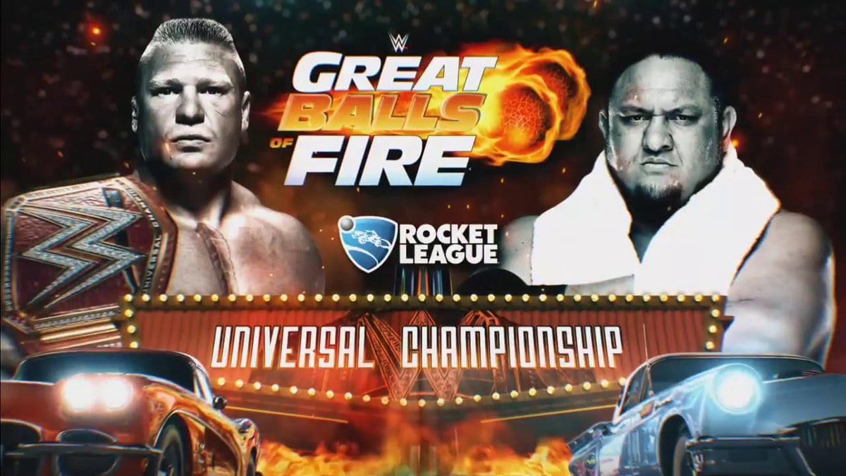 Great Balls of Fire 2017 - Brock Lesnar vs. Samoa Joe (WWE Universal Championship Match)
