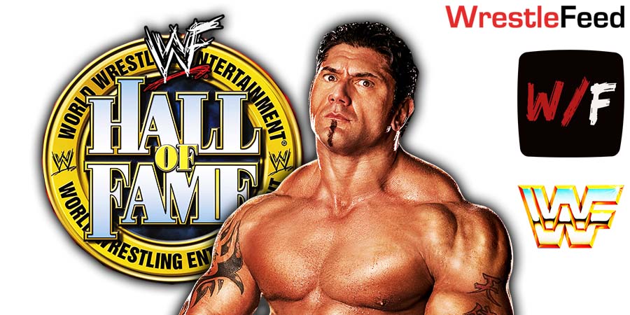 Batista WWE Hall Of Fame 3 Article Pic WrestleFeed App