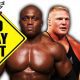 Bobby Lashley Vs Brock Lesnar 2023 Elimination Chamber 1 WrestleFeed App