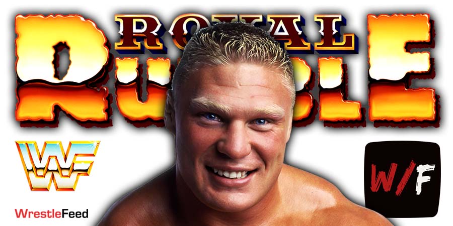 Brock Lesnar Royal Rumble 13 WrestleFeed App