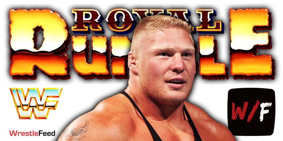 Brock Lesnar Royal Rumble 14 WrestleFeed App