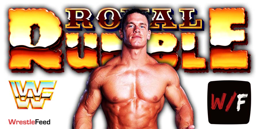 John Cena Royal Rumble 5 WrestleFeed App