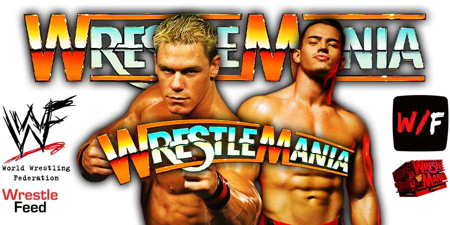 John Cena Vs Austin Theory WrestleMania 39 WWE PPV 5 WrestleFeed App