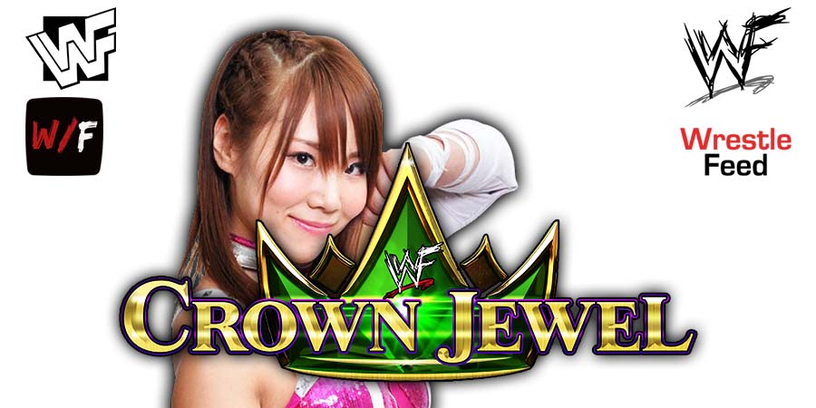 Kairi Sane Crown Jewel WWE 1 WrestleFeed App