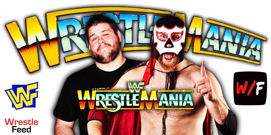 Kevin Owens & Sami Zayn WrestleMania WWE PPV 3 WrestleFeed App