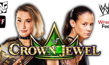 Rhea Ripley Shayna Baszler 5-Way Women's Title Crown Jewel 2023 WWE WrestleFeed App
