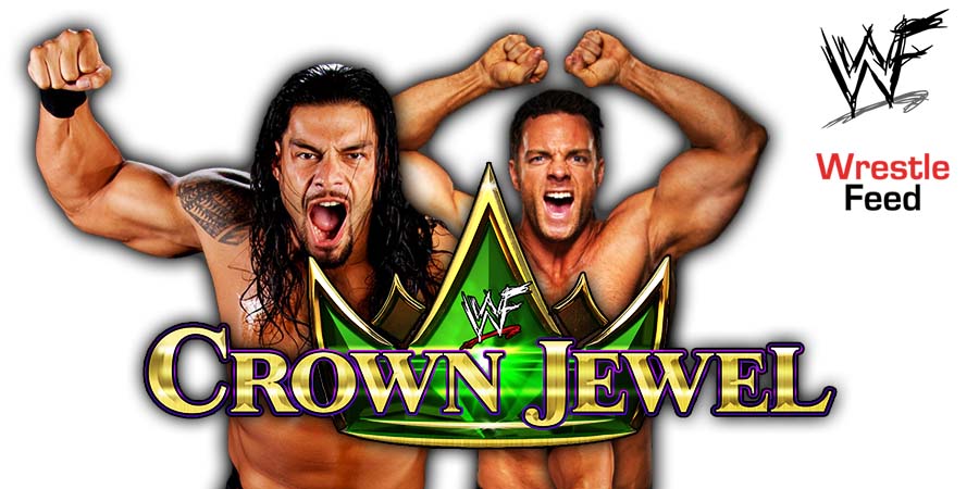 Roman Reigns Vs LA Knight Crown Jewel 2023 WWE PLE 2 WrestleFeed App