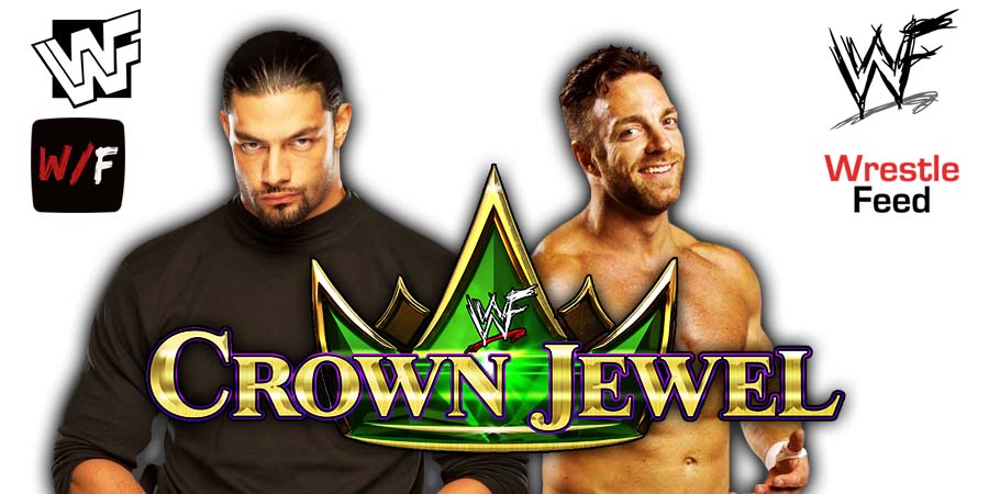Roman Reigns Vs LA Knight Crown Jewel 2023 WWE PLE 7 WrestleFeed App