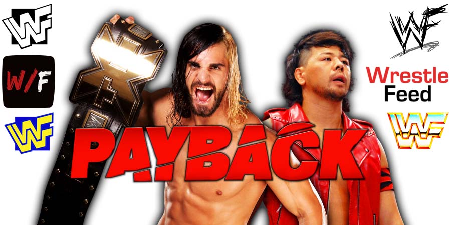 Seth Rollins Vs Nakamura 3 Payback WWE PPV PLE WrestleFeed App