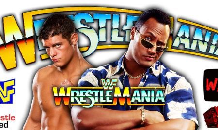 The Rock And Cody Rhodes WrestleMania WWE WWF 5 WrestleFeed App