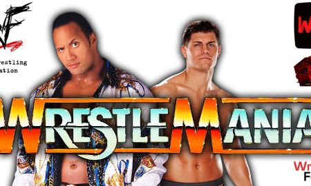 The Rock And Cody Rhodes WrestleMania WWE WWF 6 WrestleFeed App