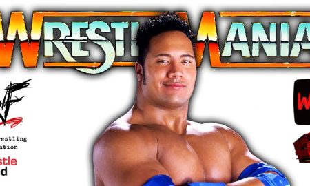 The Rock Dwayne Johnson WrestleMania WWF Pic 11 WrestleFeed App