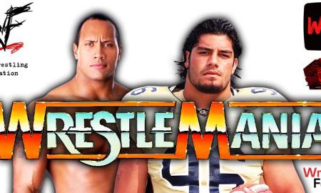 The Rock Vs Roman Reigns WrestleMania 15 WrestleFeed App