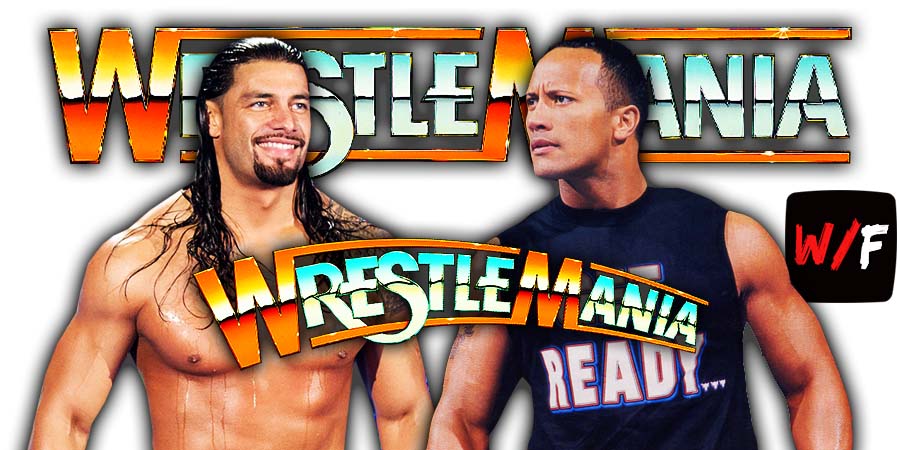 The Rock Vs Roman Reigns WrestleMania 19 WrestleFeed App