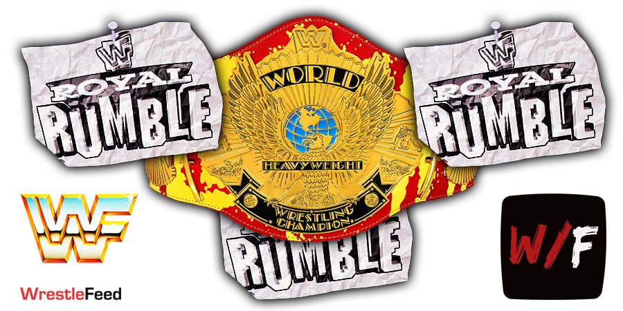 WWF WWE World Championship Title Belt Royal Rumble 2 WrestleFeed App