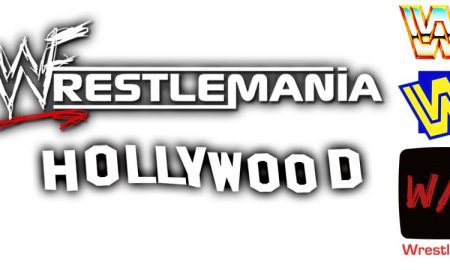 WrestleMania Hollywood Logo WWF WWE PPV 3 WrestleFeed App