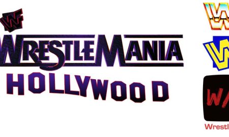 WrestleMania Hollywood Logo WWF WWE PPV 4 WrestleFeed App
