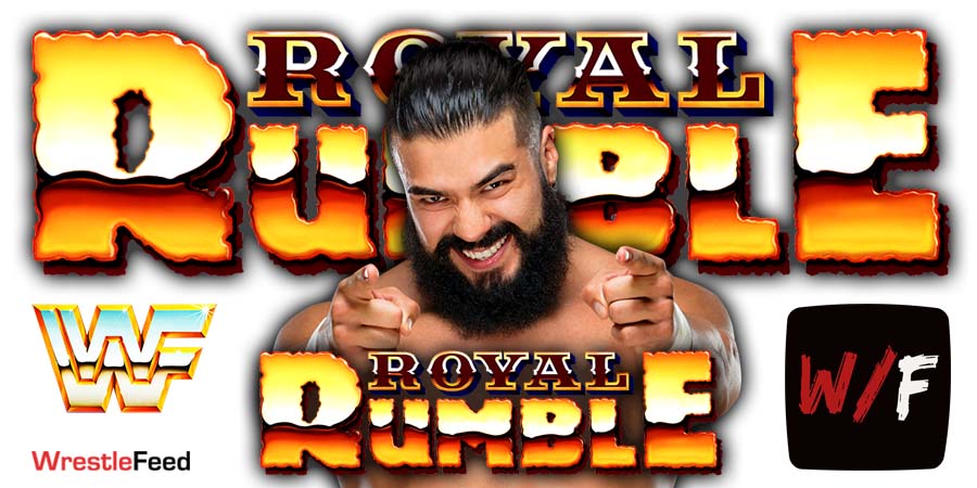 Andrade Cien Almas Royal Rumble 1 WrestleFeed App