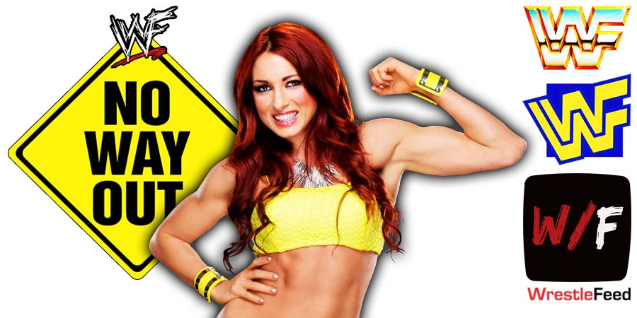 Becky Lynch WWE Elimination Chamber Match 2024 Australia Perth 1 WrestleFeed App