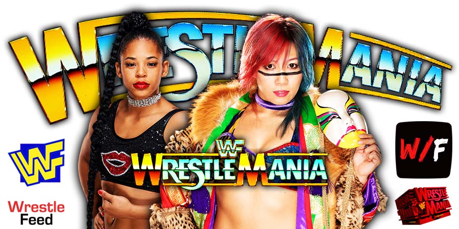 Bianca Belair Vs Asuka WrestleMania 39 WWE PPV 3 WrestleFeed App