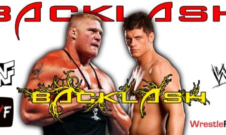 Brock Lesnar Vs Cody Rhodes Backlash PPV 1 WWE WrestleFeed App
