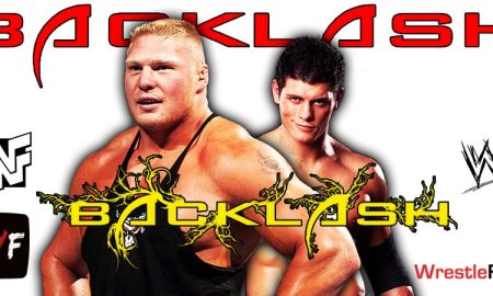 Brock Lesnar Vs Cody Rhodes Backlash PPV 2 WWE WrestleFeed App