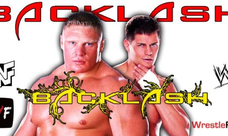 Brock Lesnar Vs Cody Rhodes Backlash PPV 7 WWE WrestleFeed App