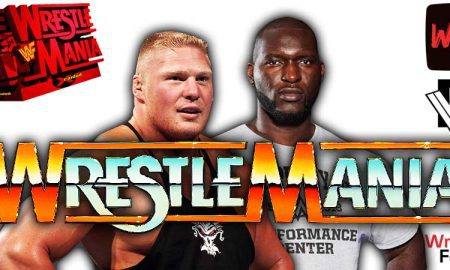 Brock Lesnar Vs Omos WrestleMania 39 WWE PPV 1 WrestleFeed App