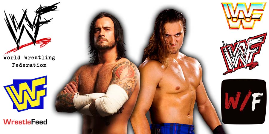 CM Punk And Drew McIntyre WWE 3 WrestleFeed App