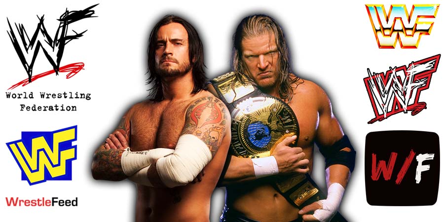 CM Punk And HHH Triple H WWE Article Pic 4 WrestleFeed App