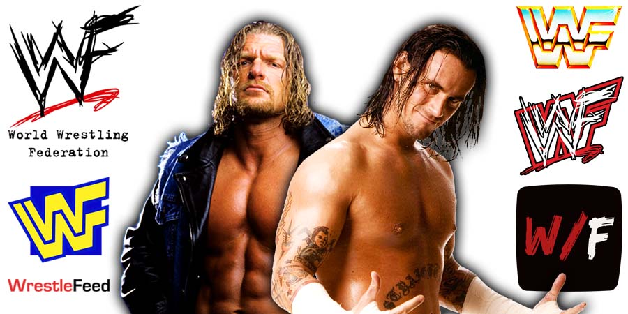 CM Punk And HHH Triple H WWE Article Pic 5 WrestleFeed App
