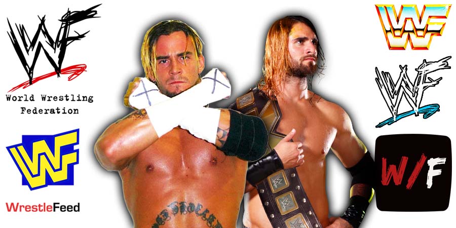 CM Punk And Seth Rollins WWE Article Pic 2 WrestleFeed App
