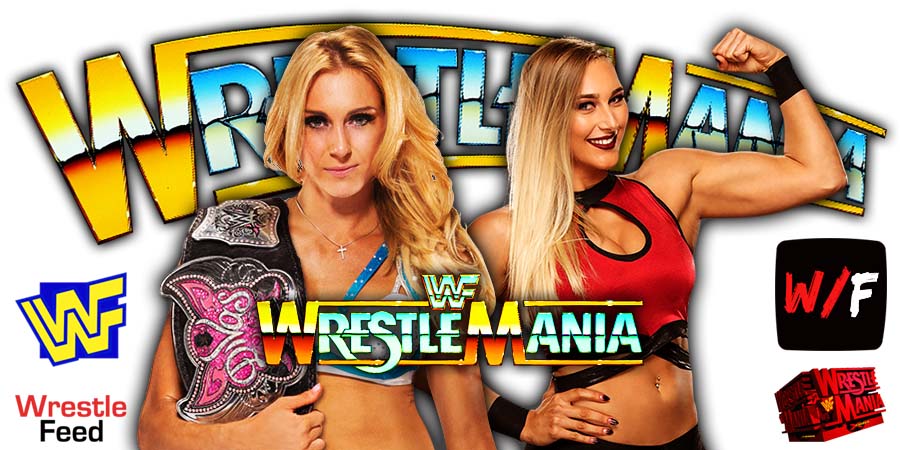 Charlotte Flair Vs Rhea Ripley WrestleMania 39 WWE PPV 3 WrestleFeed App