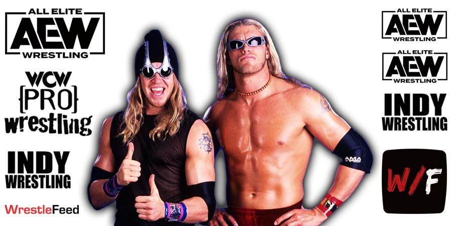 Christian Cage And Edge Adam Copeland AEW All Elite Wrestling Article Pic 1 WrestleFeed App