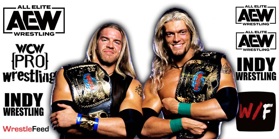 Christian Cage And Edge Adam Copeland AEW All Elite Wrestling Article Pic 3 WrestleFeed App
