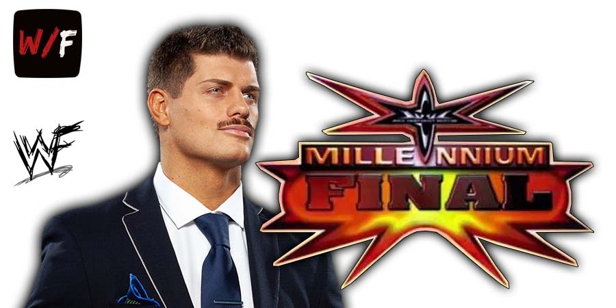 Cody Rhodes 1 Bash In Berlin Germany PPV WWE German Millenium Final Wrestle Feed App