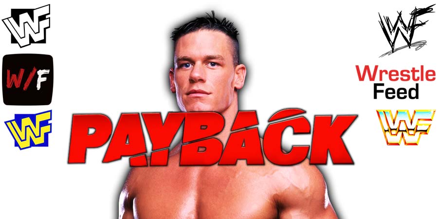 John Cena Payback WWE PPV 4 WrestleFeed App